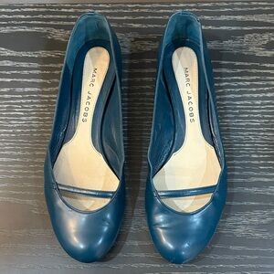 Marc Jacobs Teal Blue Heels